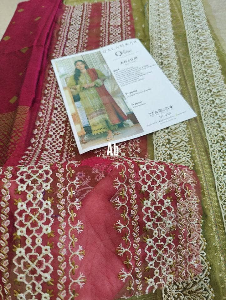 Qalmakar open pics Open Pic/Qalamkar Q Line/Fall/VL-14 ANJUM