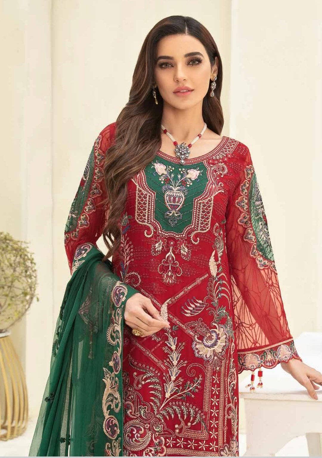 img_ramsha_chevron_chiffon_vol_3_awwal_boutique