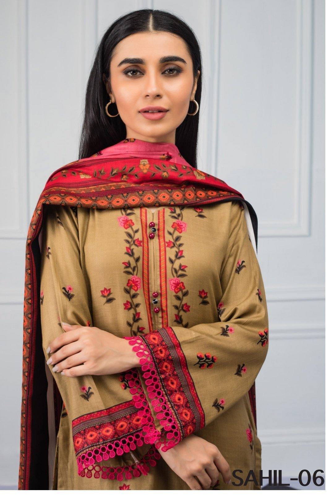 Sahil Lawn Vol 5 - AWWALBOUTIQUE