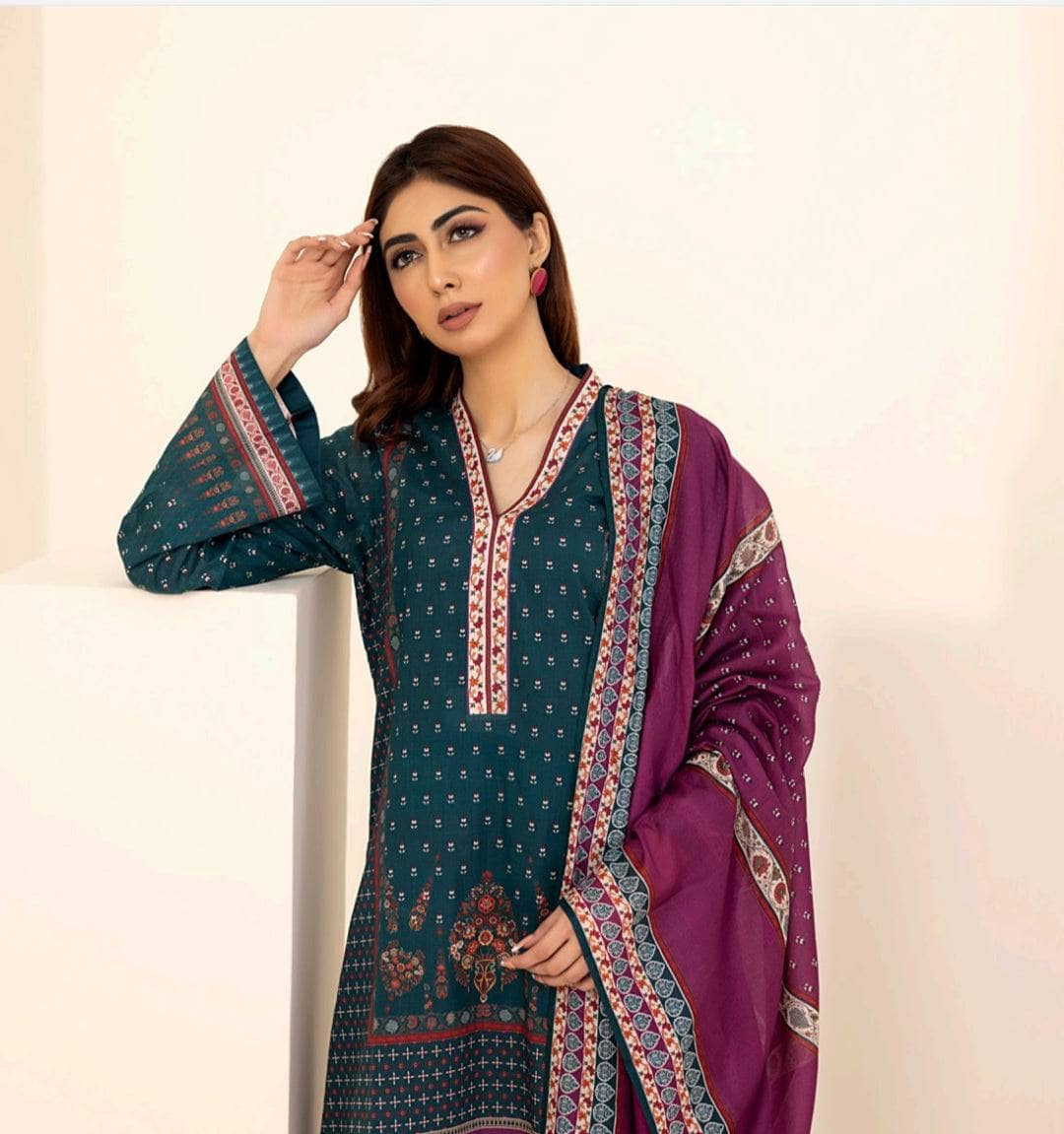 Salina Printed Lawn Lawn Pakistani Suit Salina Printed Lawn By Regalia/Lawn Dupatta