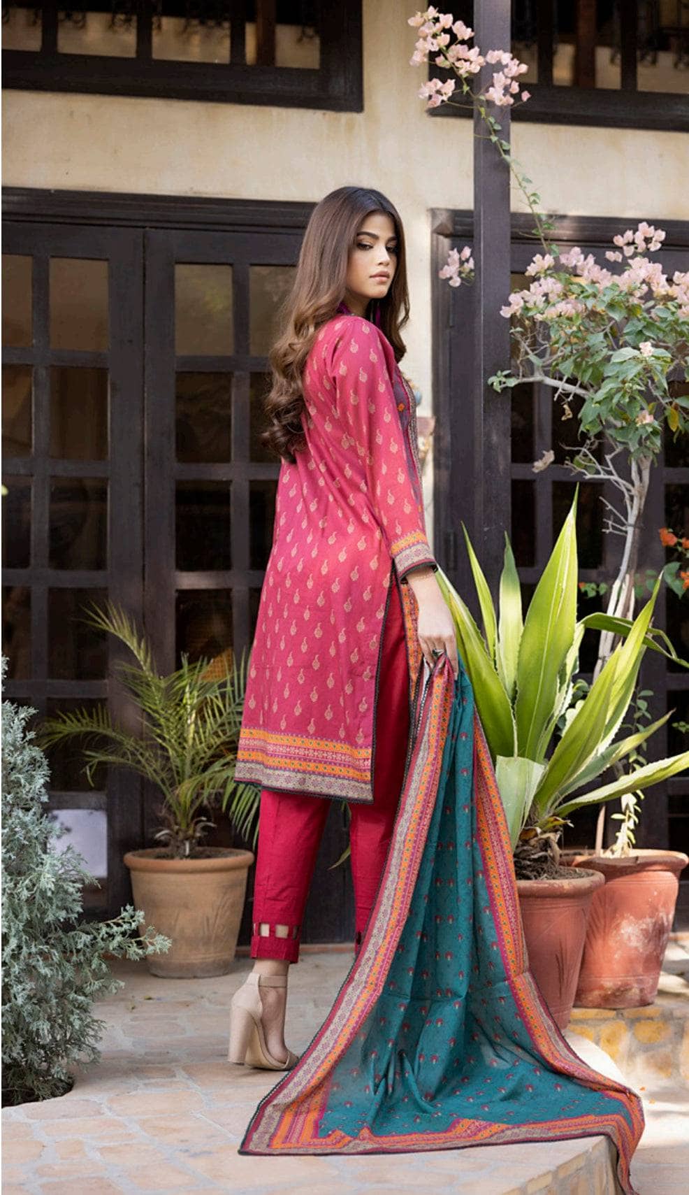 Salina Printed Lawn Lawn Pakistani Suit Salina Printed Lawn By Regalia/Lawn Dupatta