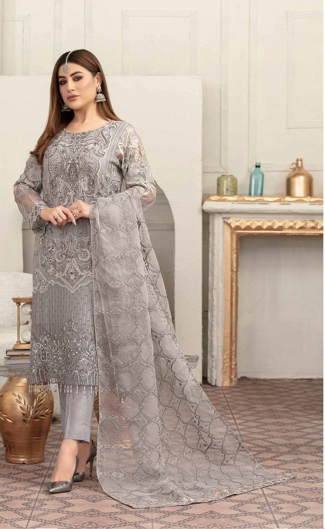 Restocked/Tawakkal Semi Stitched Chiffon