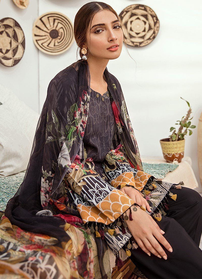 Iznik Chinon Lawn Collection Vol 3– 05 Moonless Night