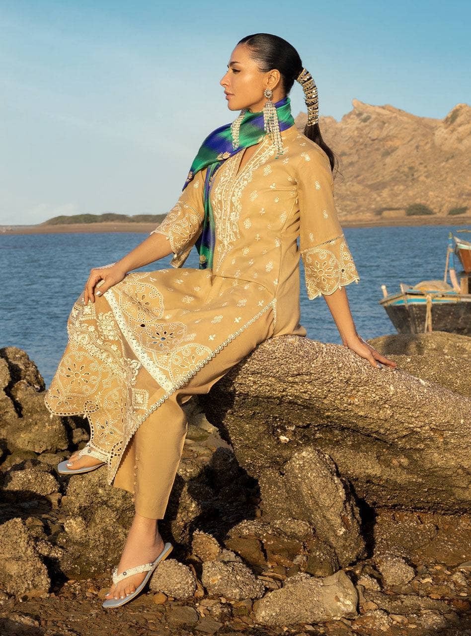 Zainab Chottani Chikankari Lawn/Deedag 2B