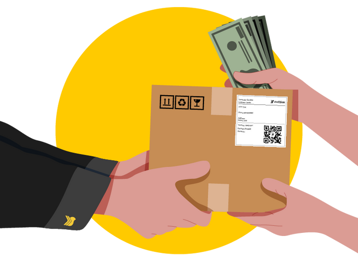 Token Amounts for Cash on Delivery