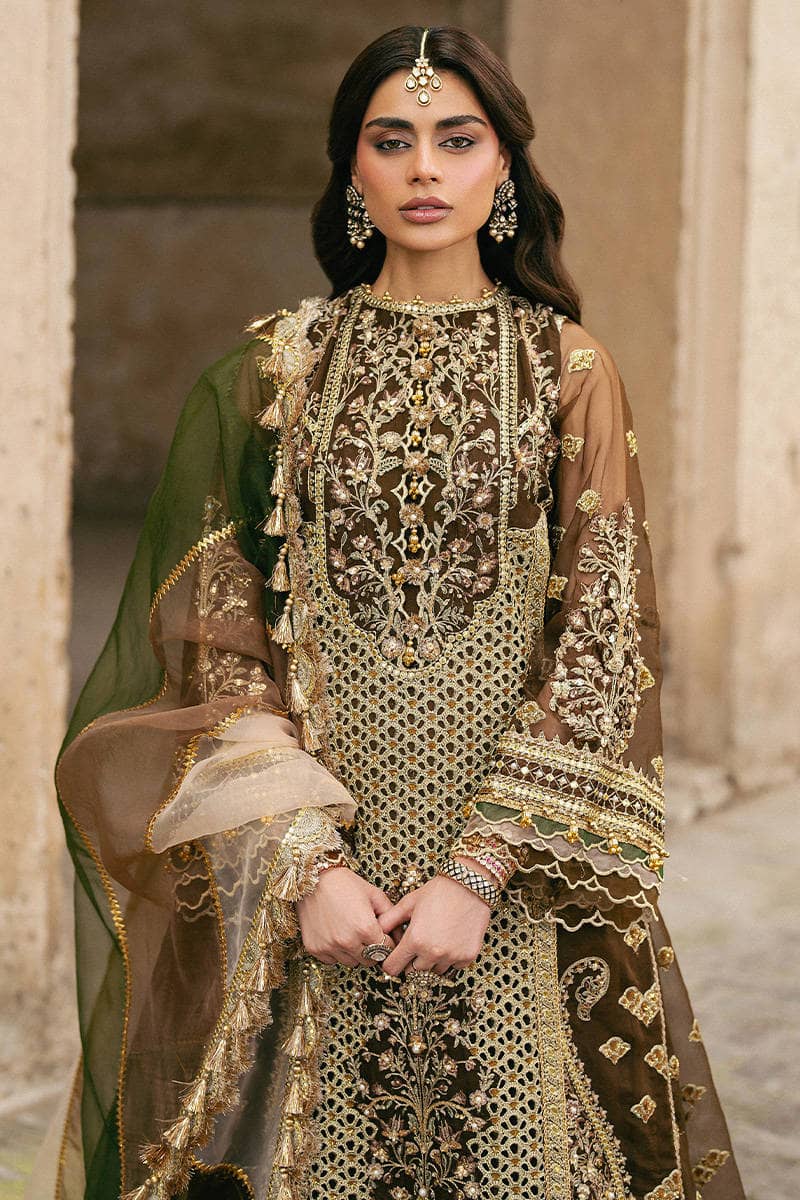 Mohsin Naveed Ranjha 25/Makhfi/Shaadi Collection/Brown/Tabeer
