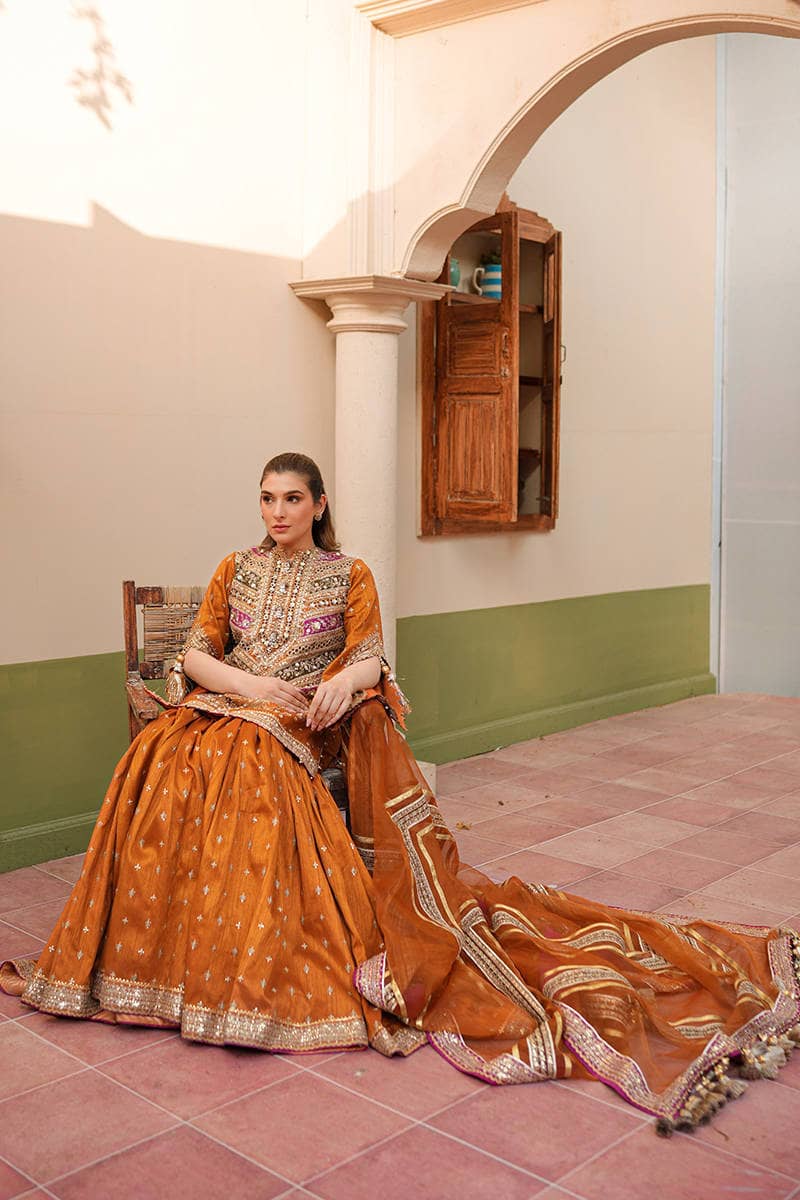 Mohsin Naveed Ranjha 25/Makhfi/Shaadi Collection/Ranjish/Orange