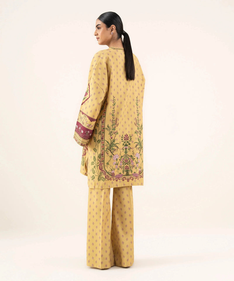 Sapphire Fall Winter 25/Printed Viscose Khaddar Suit/Shirt Bottom Set