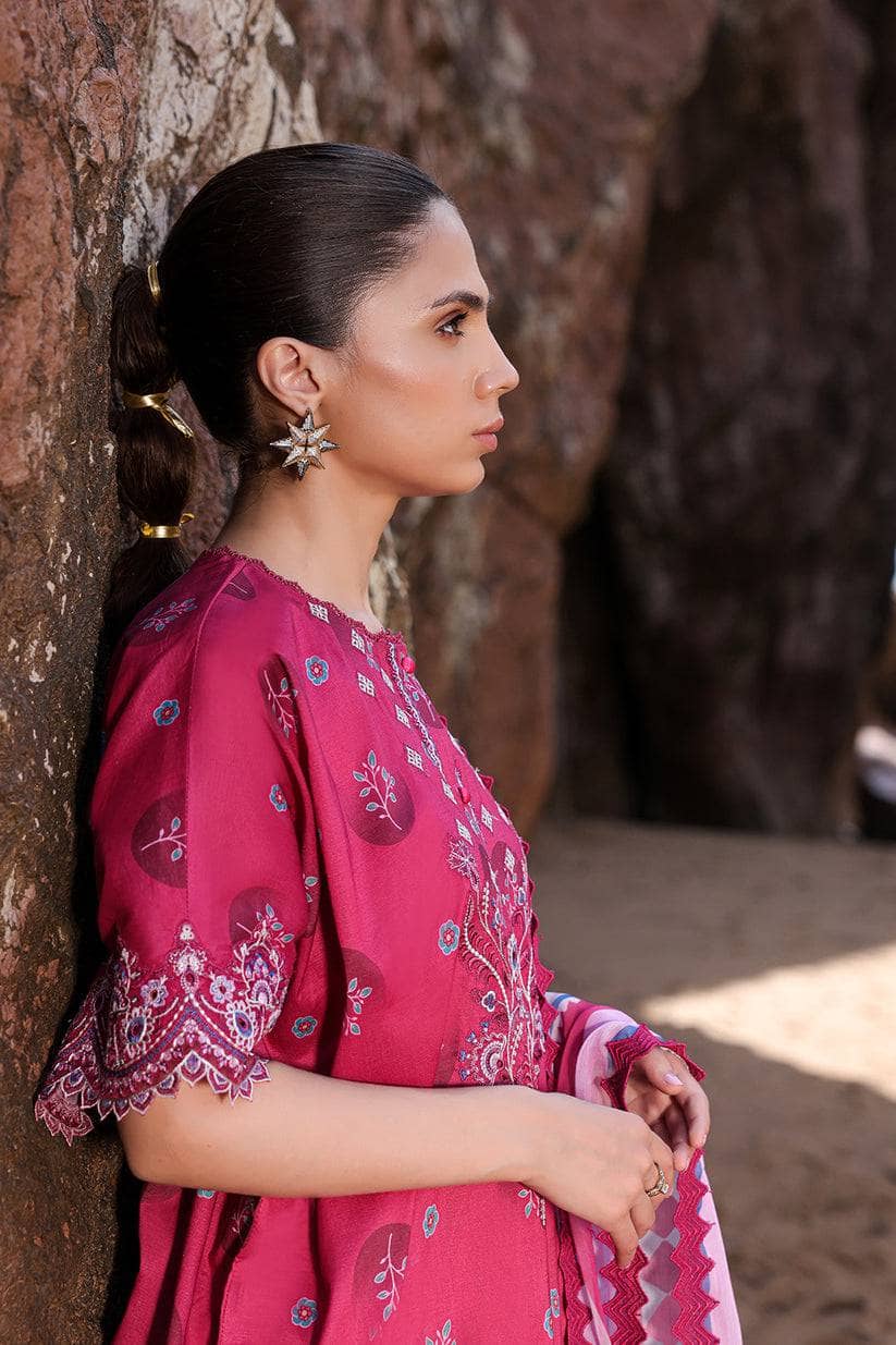 Restocked/Ayzel Tropicana Lawn/Lenora/Magenta