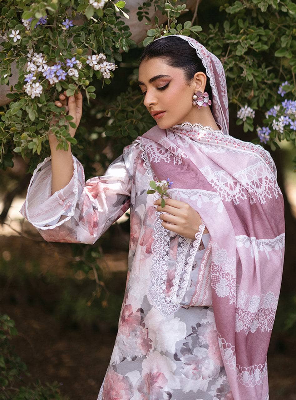 Zainab Chottani Tahra Lawn/ZINNIA - D 3A