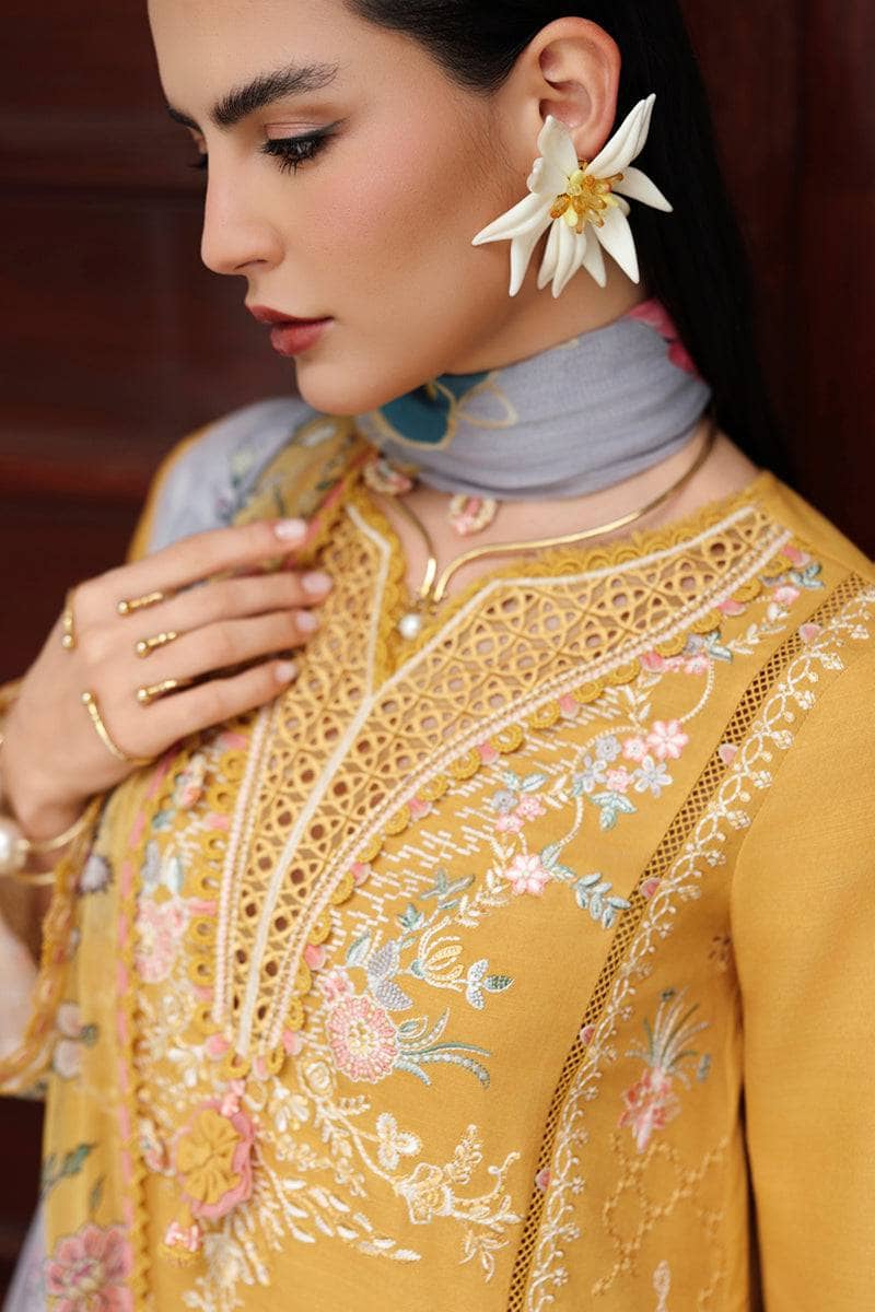 Qalamkar Q Line Linen 25/Gleam/KL 06