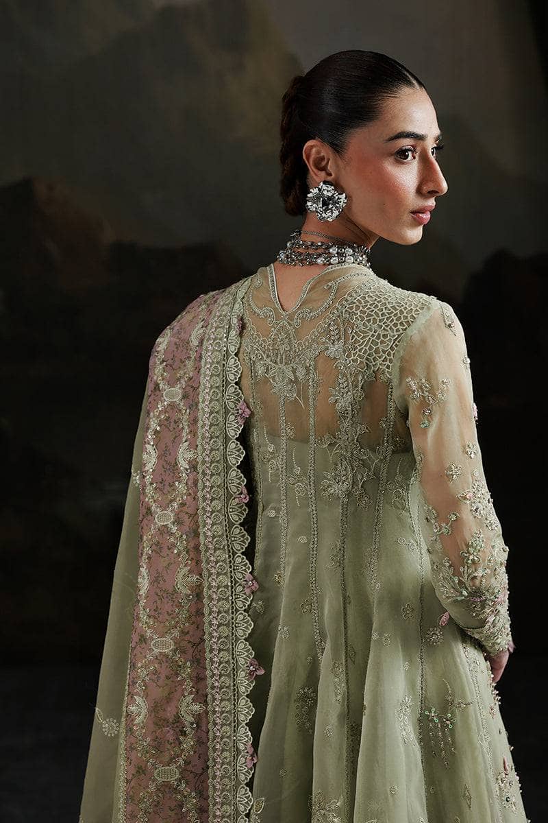 Qalamkar Elirah Wedding Formals 25/Hand Work/MF-02 SAGE AURA