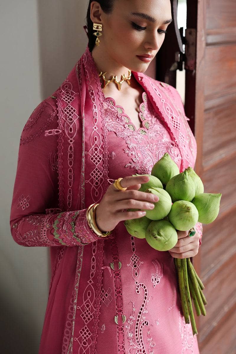 Qalamkar Q Line Linen 25/Bloom/KL 04