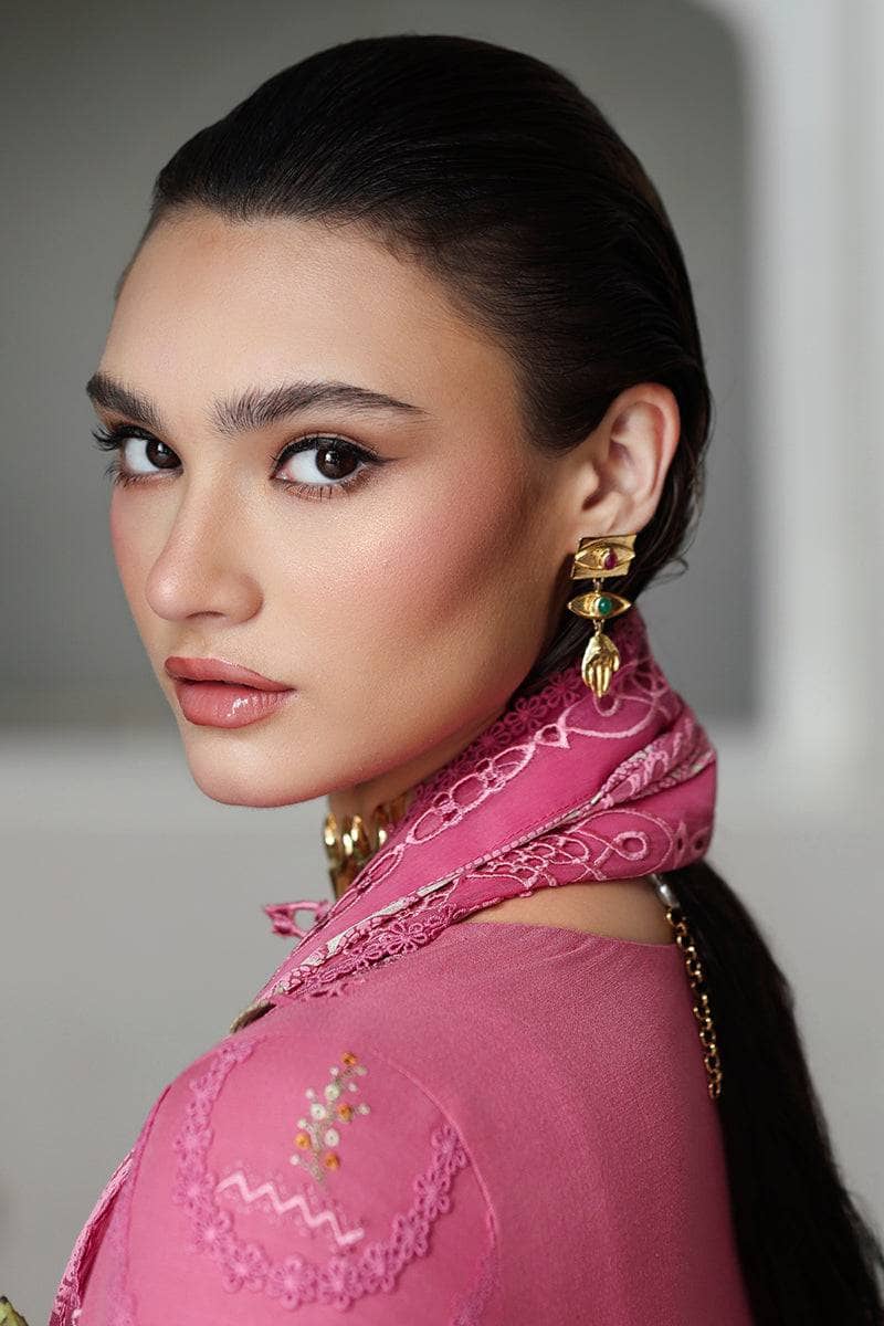 Qalamkar Q Line Linen 25/Bloom/KL 04