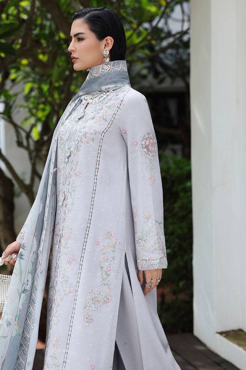 Qalamkar Q Line Linen 25/Haze/KL 02