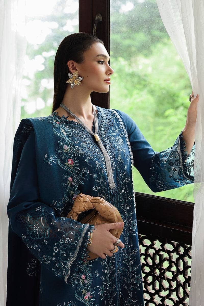 Qalamkar Q Line Linen 25/Lush/KL 05