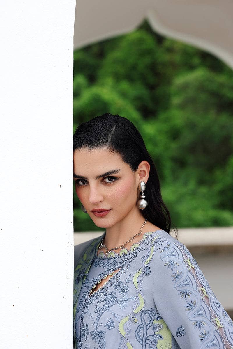 Qalamkar Q Line Linen 25/Saahil/KL 13