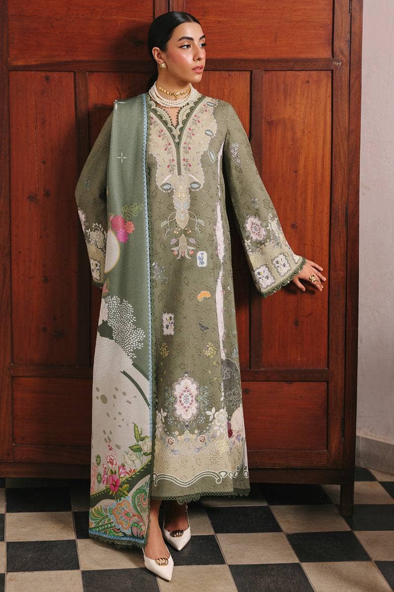 Qalamkar Q Print Fall 25/QW-09 (A) KHANZA