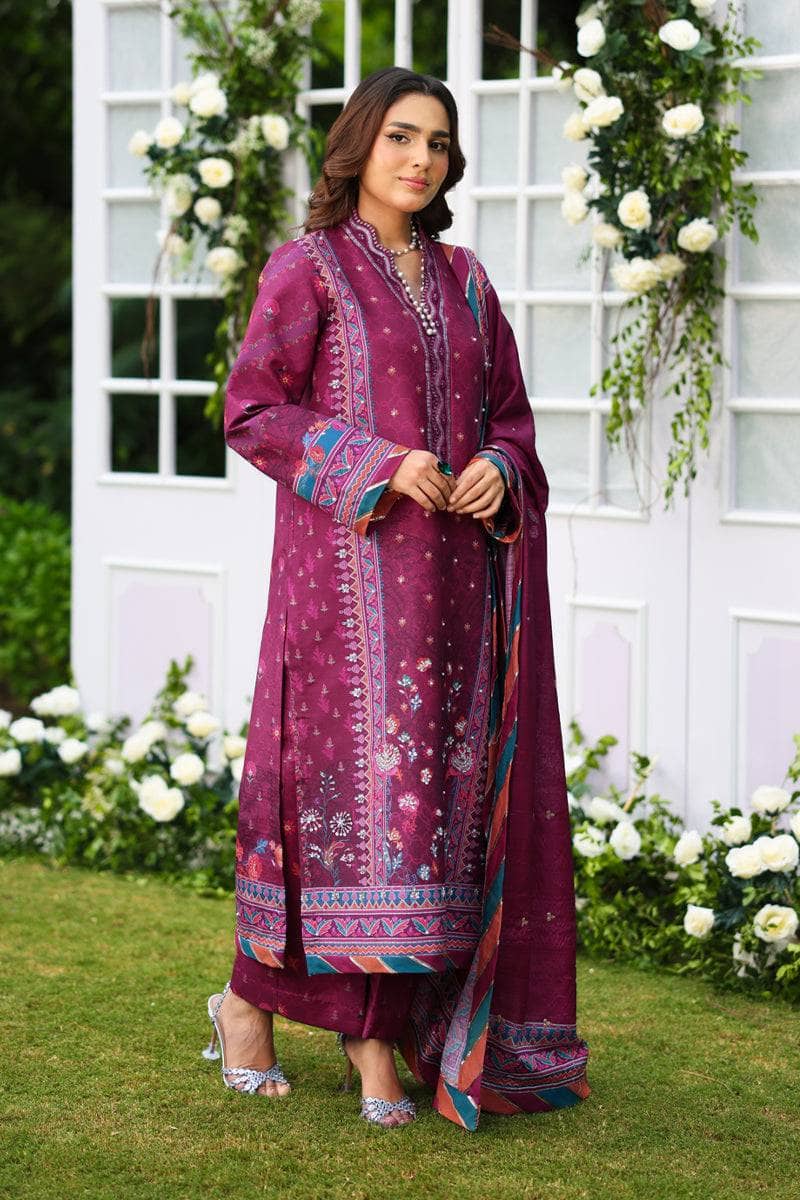 Rang Rasiya Luxe Silk/Hand Work/Ayra/Deep Fuchsia