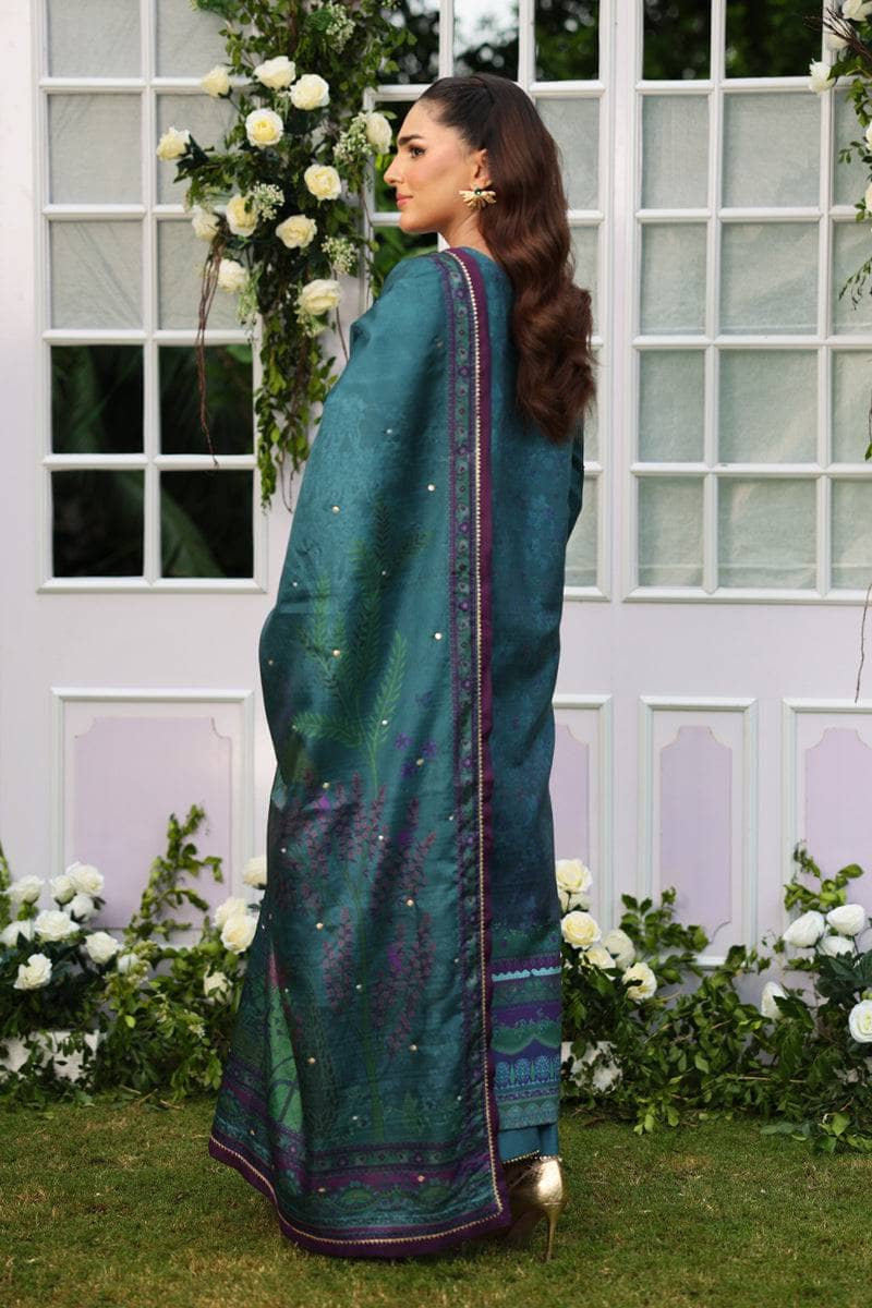 Rang Rasiya Luxe Silk/Hand Work/Behnaz/Peacock