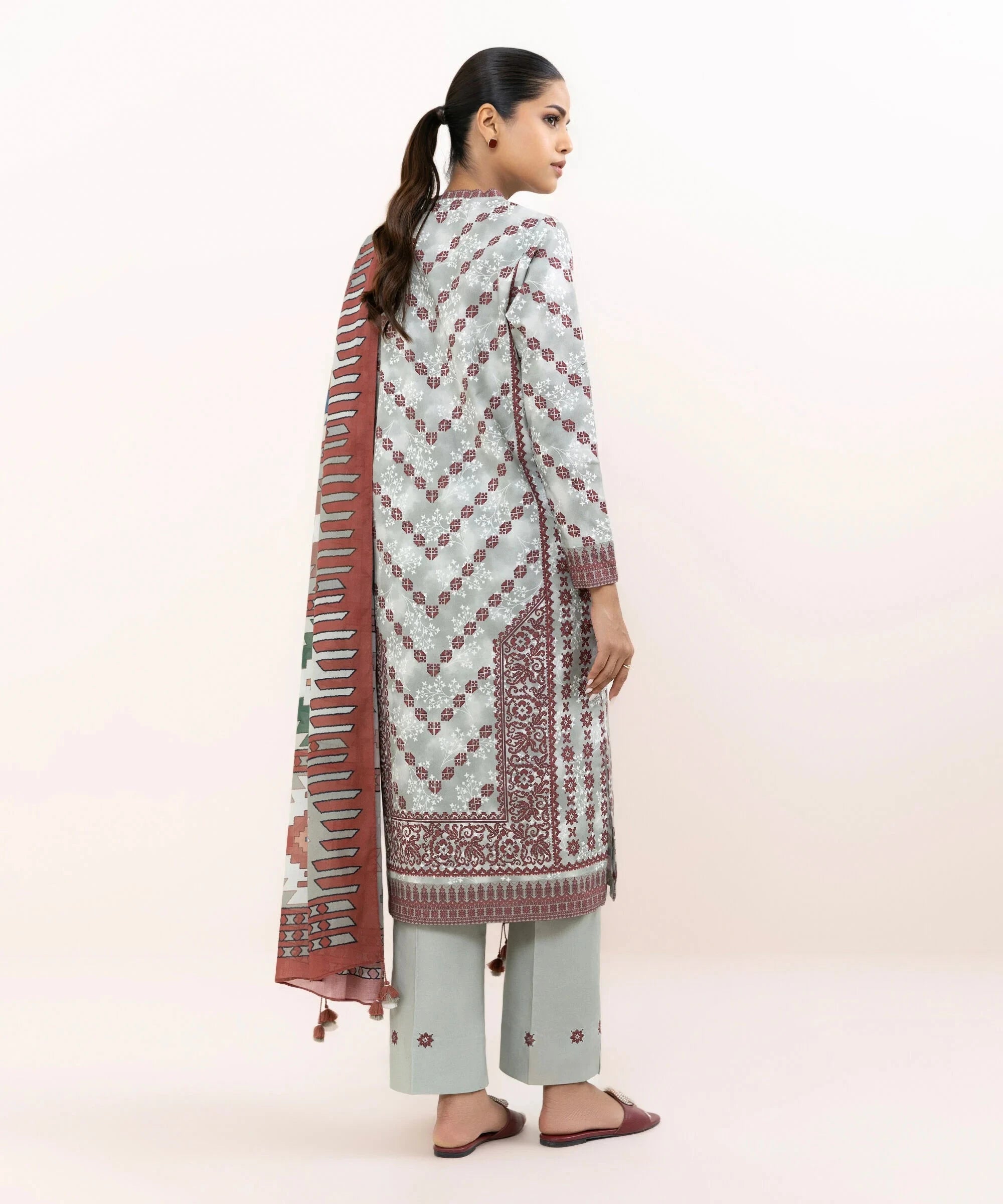 Sapphire Intermix 25/Vol 2/Printed Cotton Suit