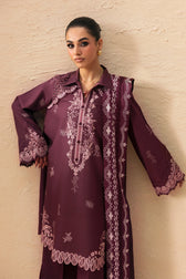 Qalamkar Q Print Winter 26/QPW-02 (B) Veena