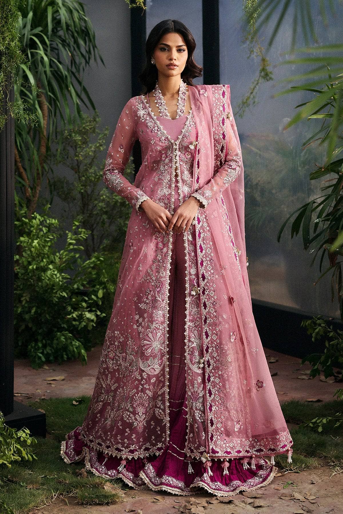 Afrozeh La Fuchsia 25/Seraira/01/Rose Pink