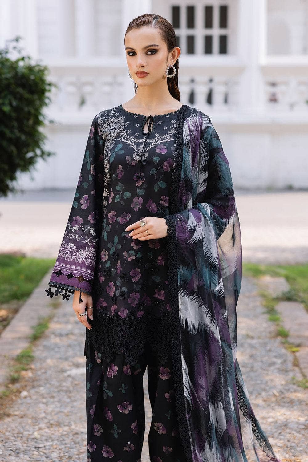 Nureh Daily Delight Chikankari Lace Collection/06