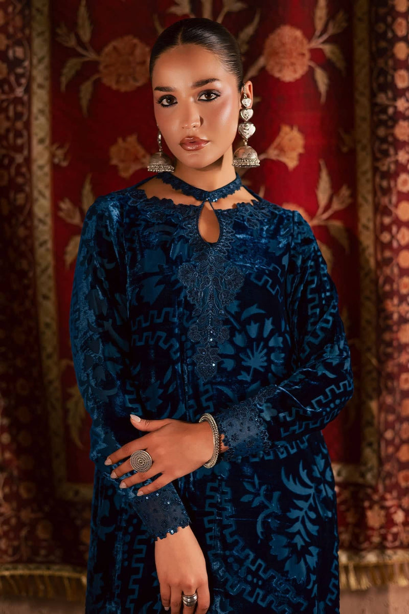 Restocked/Nureh Ballerina/Velvet Cord Sets/Embroideried/Winter Fashion