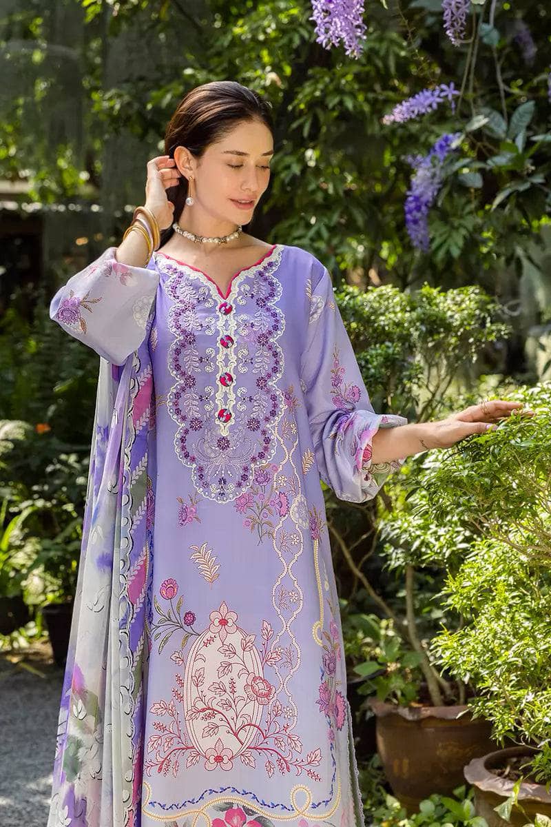 Roheenaz Ethereal Blooms/Meliora/Chiffon Dupatta