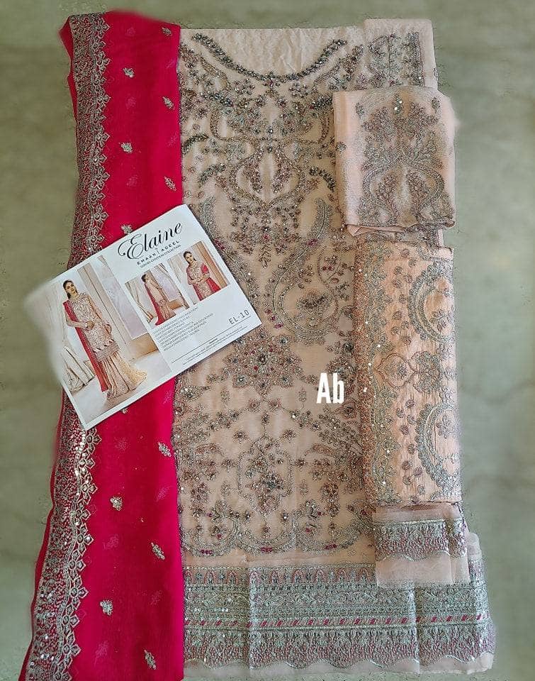 Open Pic/Emaan Adeel Chiffon/Elaine/El 10