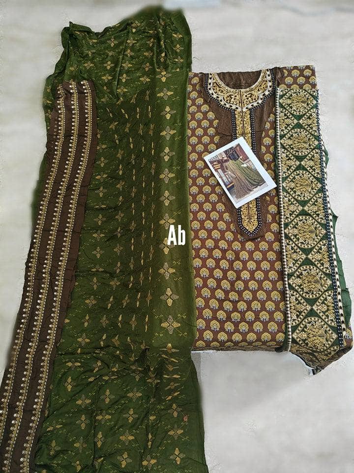 Open Pic/Maria B Linen/Maria B Linen/DL-912-Brown