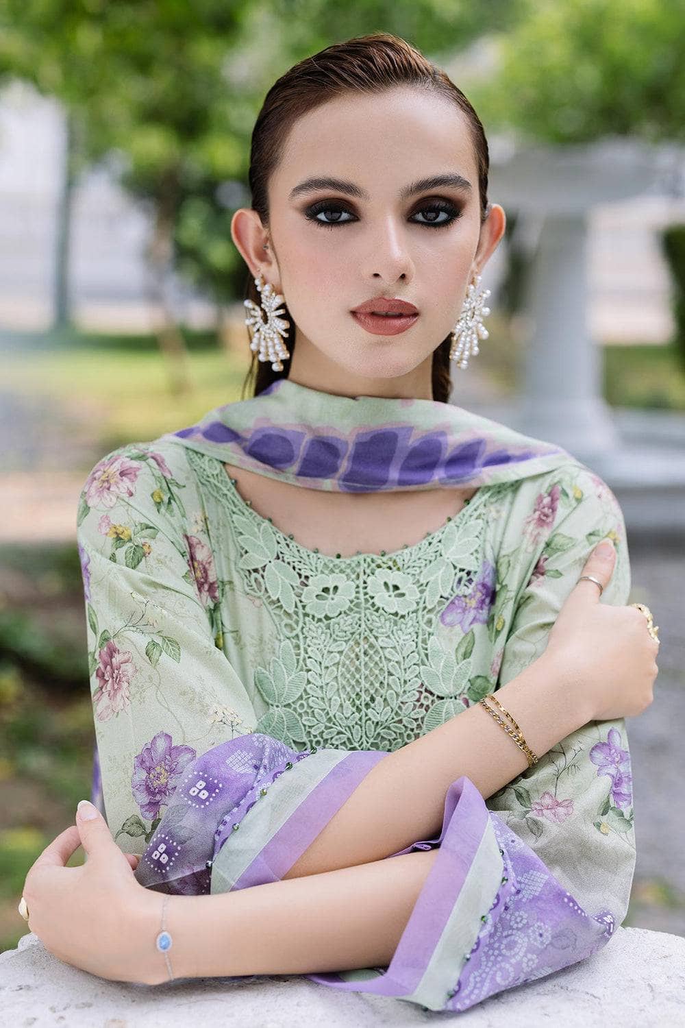 Nureh Daily Delight Chikankari Lace Collection