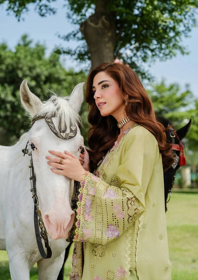 Elaf Luxury Lawn 25/ELH-1A PISTACIA/Apple Green