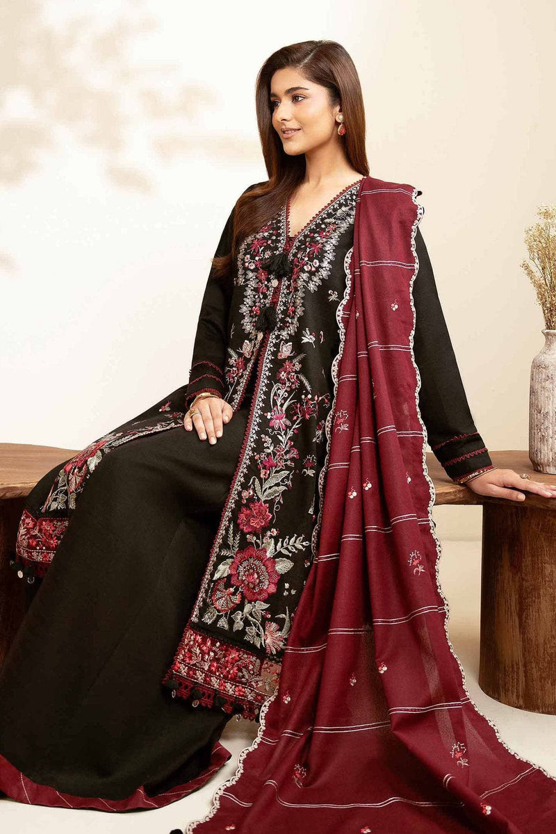 Nishat Winter 25/Embroidered Suit - 42502570/Khaddar