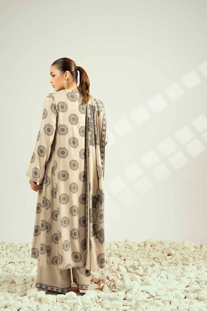 Nishat Winter 25/Printed Suit - 42502631/Linen