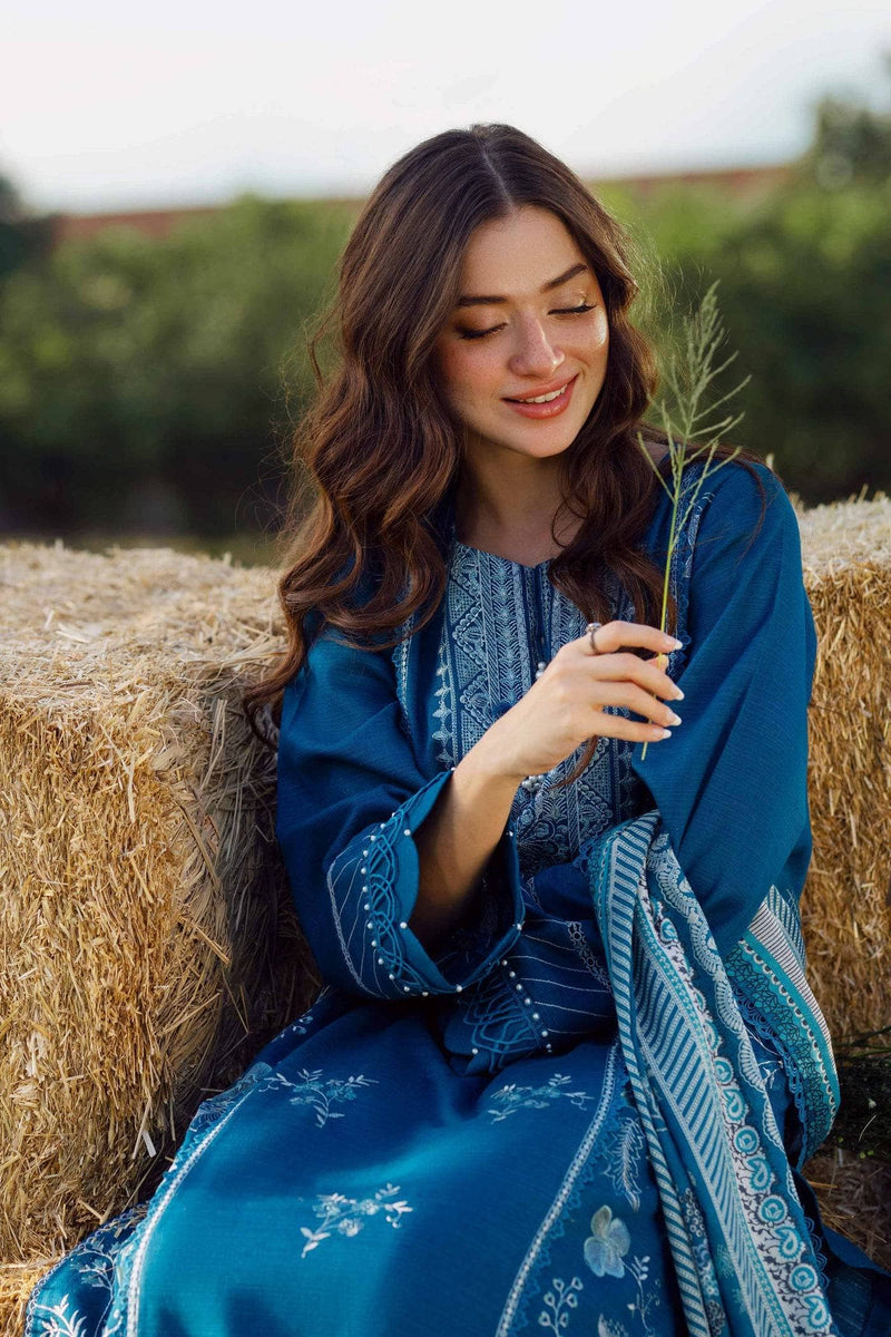 Nishat Winter 25/Printed Embroidered Suit - 42502691/Khaddar -Karandi