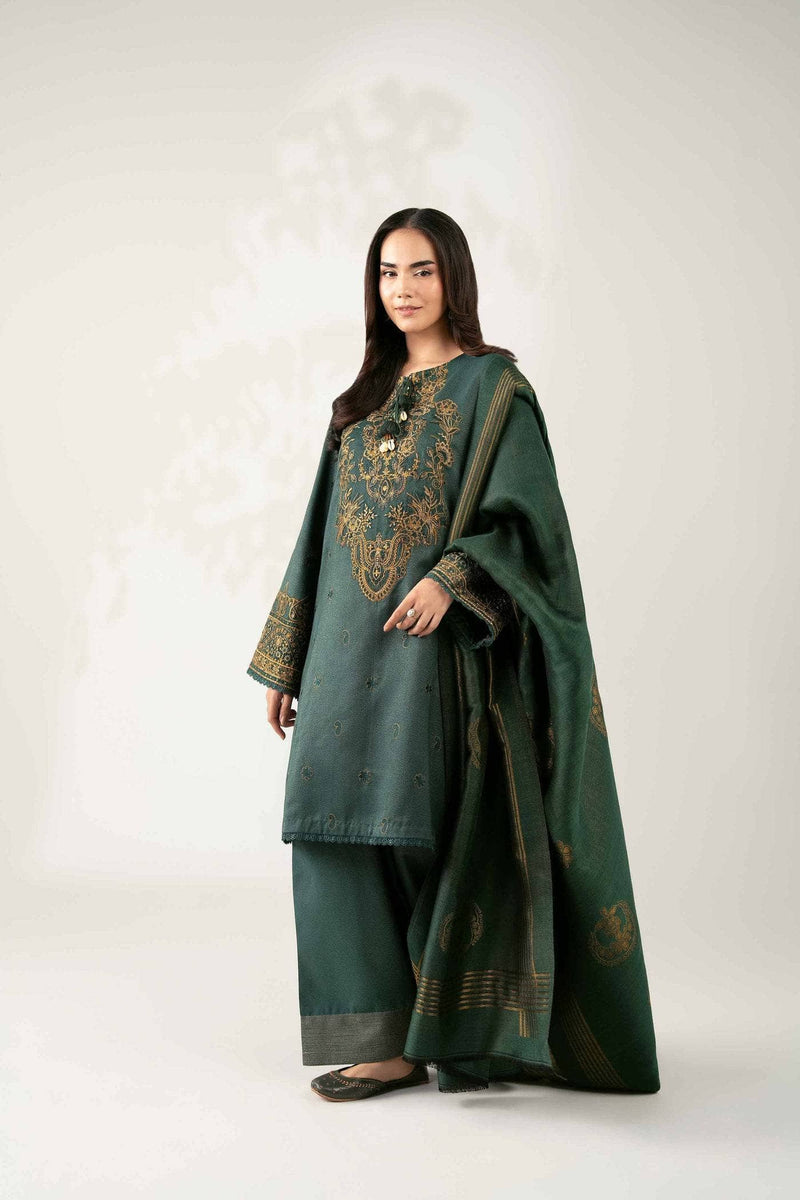 Nishat Winter 25/Embroidered Suit - 42502733/Moon Light