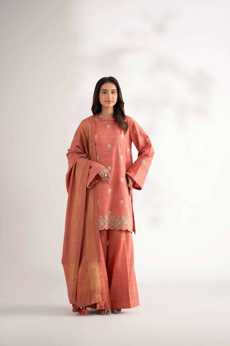 Nishat Winter 25/Embroidered Suit - 42502735/Khaddar