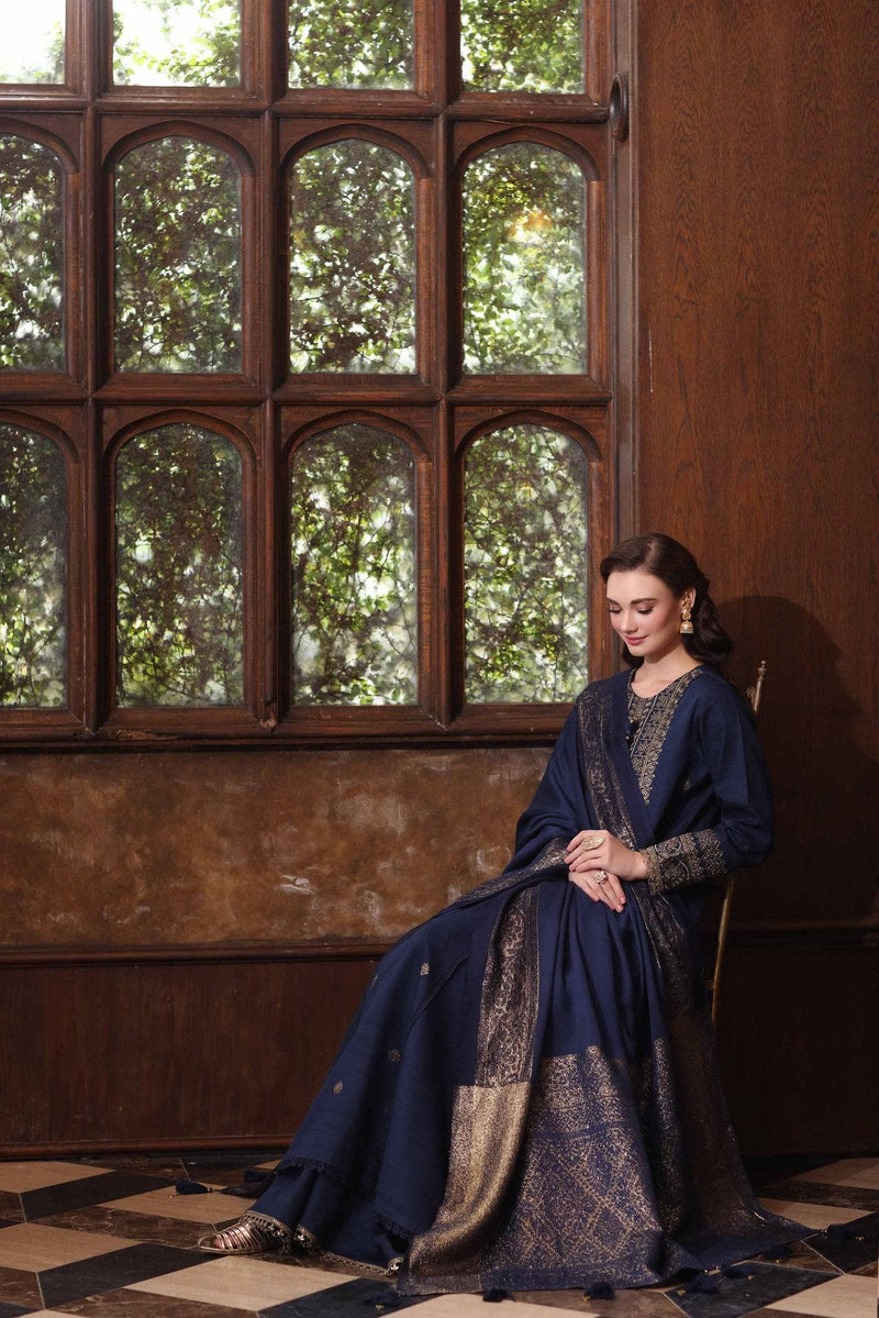 Restocked/Nishat Winter 25/Embroidered Suit - 42502737/Khaddar