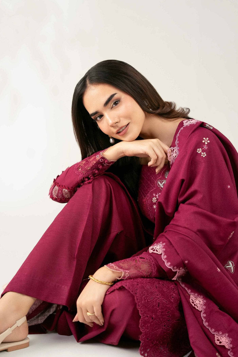 Nishat Winter 25/Embroidered Suit - 42502743/