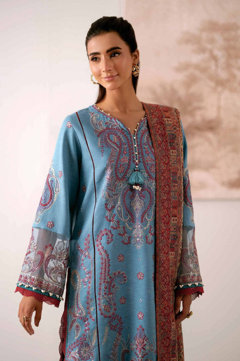 Restocked/Nishat Winter 25/Embroidered Suit - 42503674/Karandi