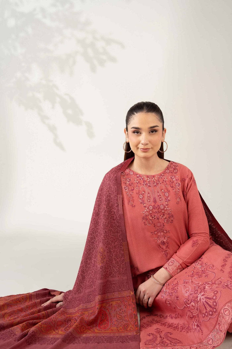 Nishat Winter 25/Embroidered Suit - 42503675/Karandi