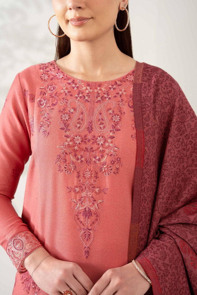 Nishat Winter 25/Embroidered Suit - 42503675/Karandi