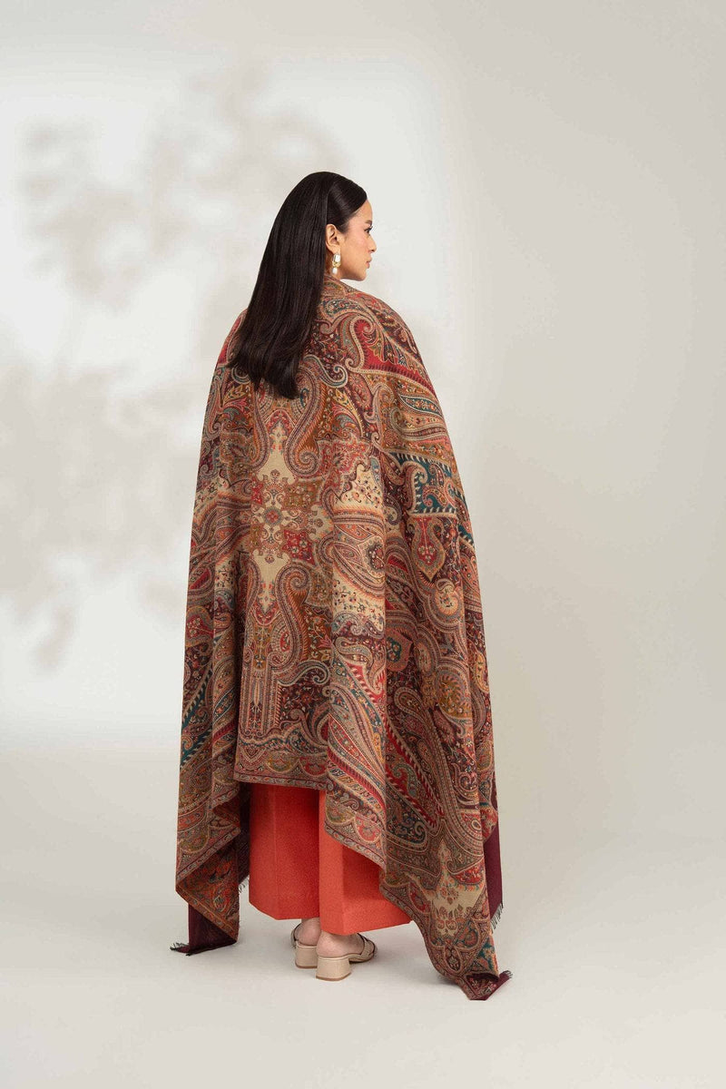 Restocked/Nishat Winter 25/Embroidered Suit - 42503677/Karandi