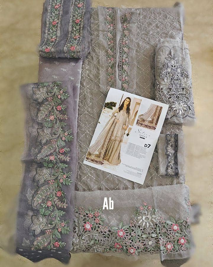 Open Pic/Restocked/Maria B Sateen Vol 2 23/Grey CST-707