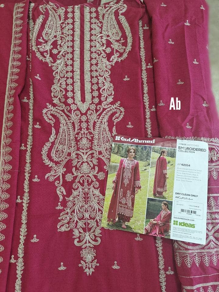 Open Pic/Gul Ahmed Winter/Pashmina/AP42014