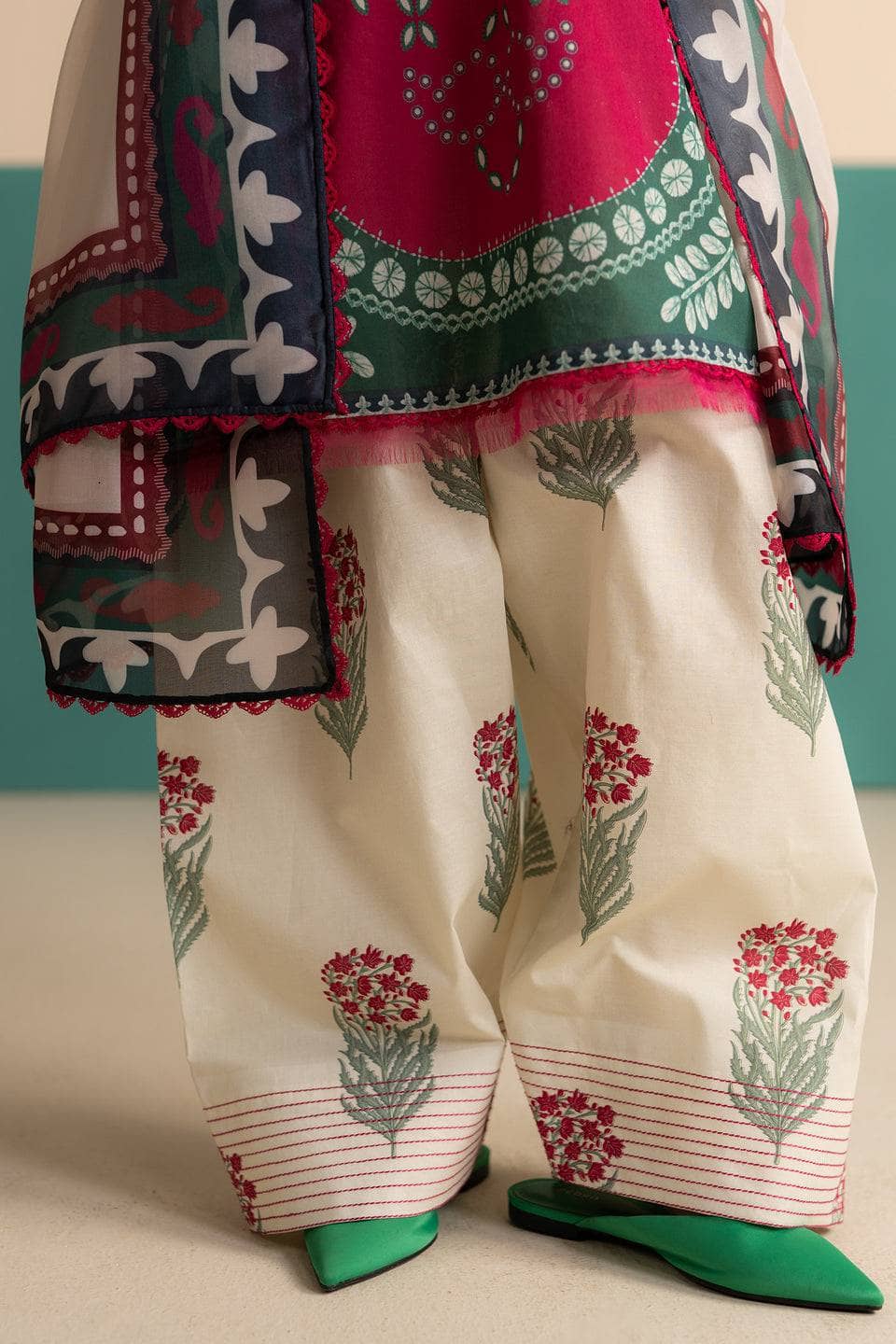 Restocked/Zara Shahjahan Coco Prints 25/Vol 3/Nelea-2B