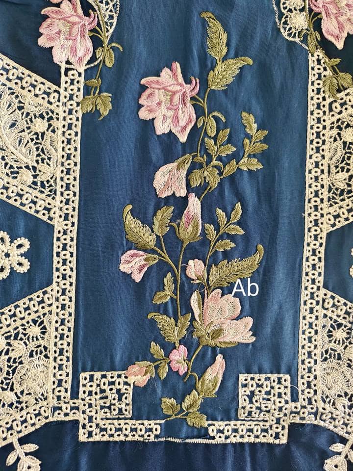 Open Pic/Elaf Luxury Lawn 25/ELH-2A ZIVA/Teal Blue