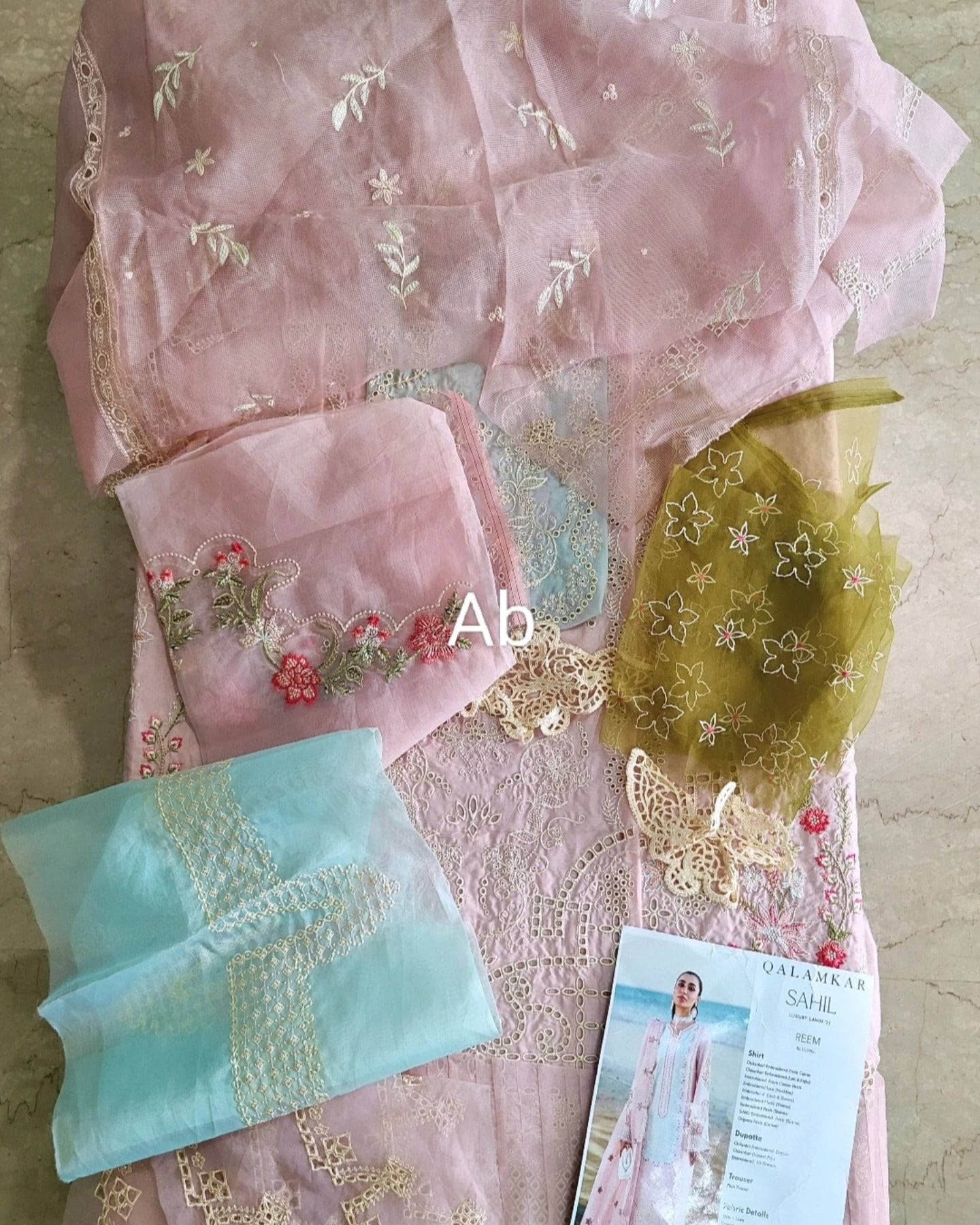 Open Pic/Qalamkar Sahil Luxury Lawn 25/FK-08 REEM